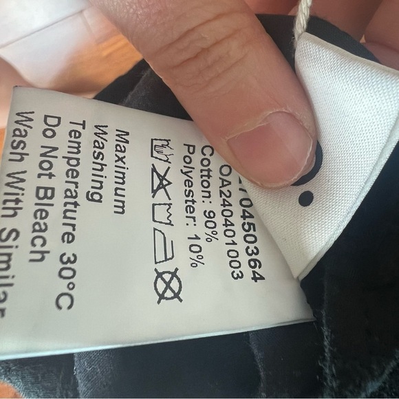 NWT COMMENSE Black Mini Dress Size M - Picture 4 of 5